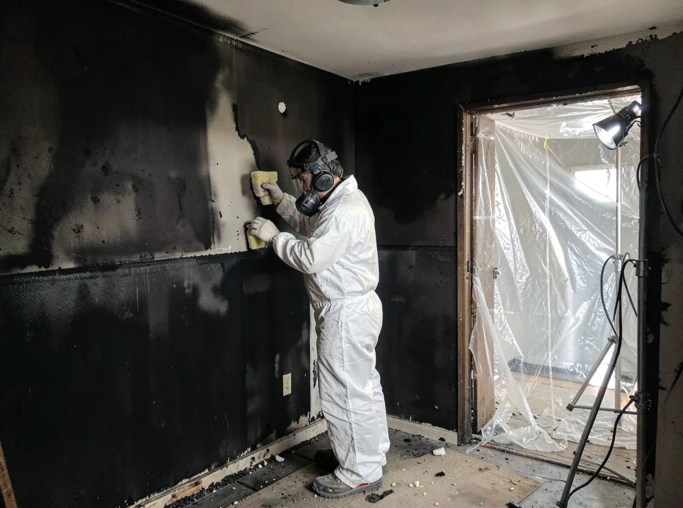 Fire Damage Restoration company in Wallace, MI